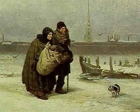 The homeless persons od Viktor Michailowitsch Wasnezow
