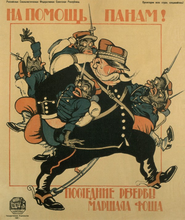 Letzte Reserve von Marschall Foch (Plakat) od Viktor Nikolaevich Deni