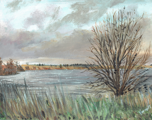 Fannyside Loch od Vincent Alexander Booth