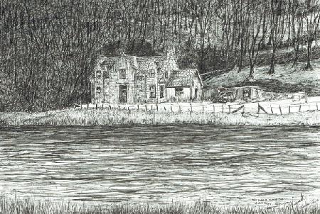 house across the river Spey