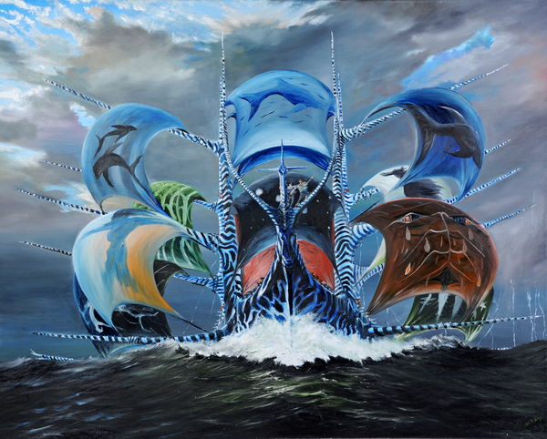 Storm creators Salish Sea od Vincent Alexander Booth