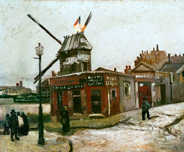 The mill 'Le Radet' od Vincent van Gogh