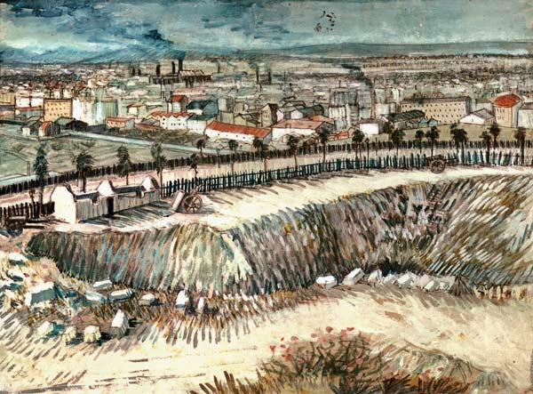 Factory town od Vincent van Gogh