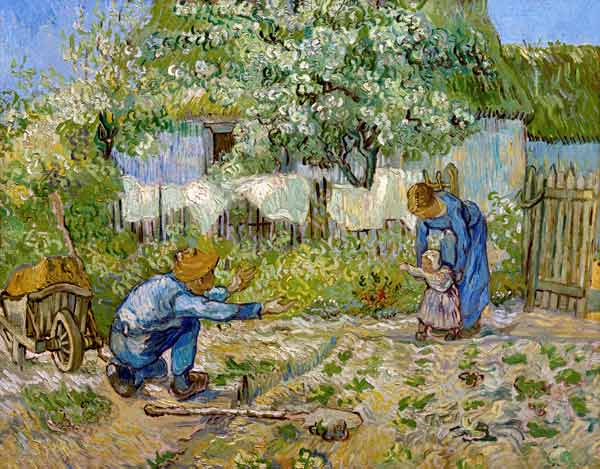 First steps (to Millet) od Vincent van Gogh