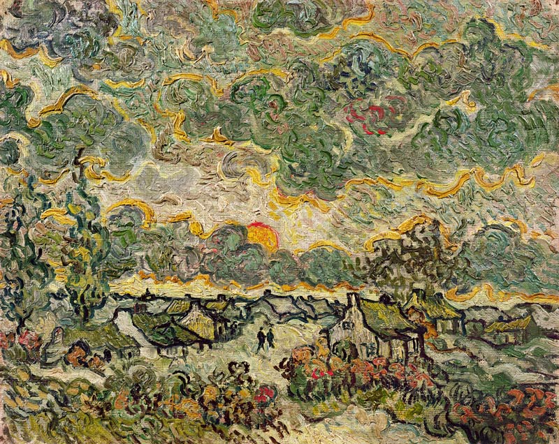 Autumn landscape od Vincent van Gogh