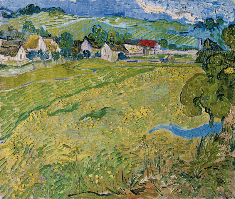 View of Vessenots in Auvers od Vincent van Gogh