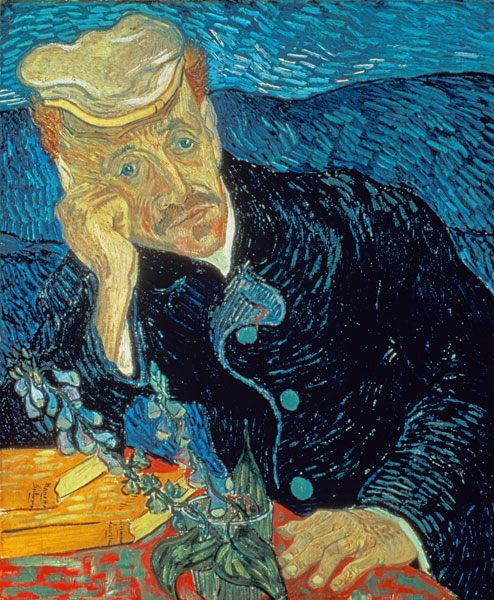 Portrait of Dr. Gachet od Vincent van Gogh