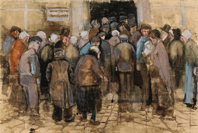 V.van Gogh, Die Armen und das Geld od Vincent van Gogh