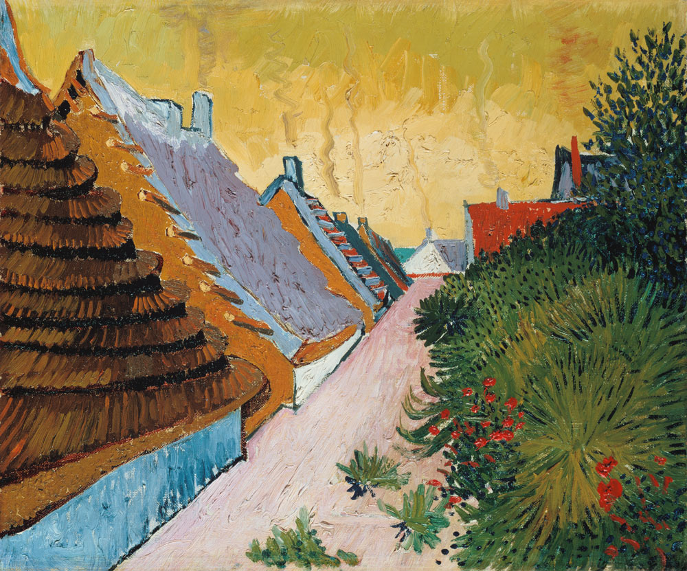 Lane in Saintes-Maries od Vincent van Gogh