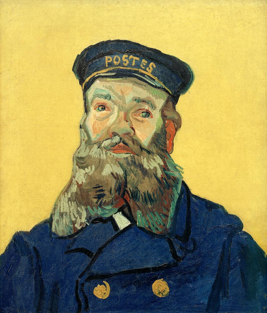 van Gogh / Facteur Joseph Roulin / 1888 od Vincent van Gogh