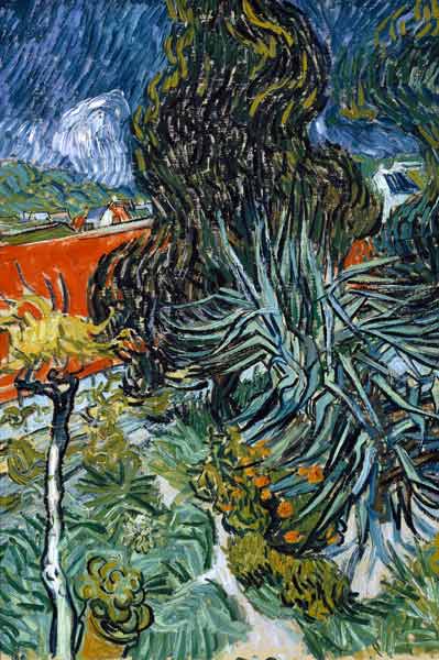 Van Gogh / Dr. Gachet s Garden / 1890 od Vincent van Gogh