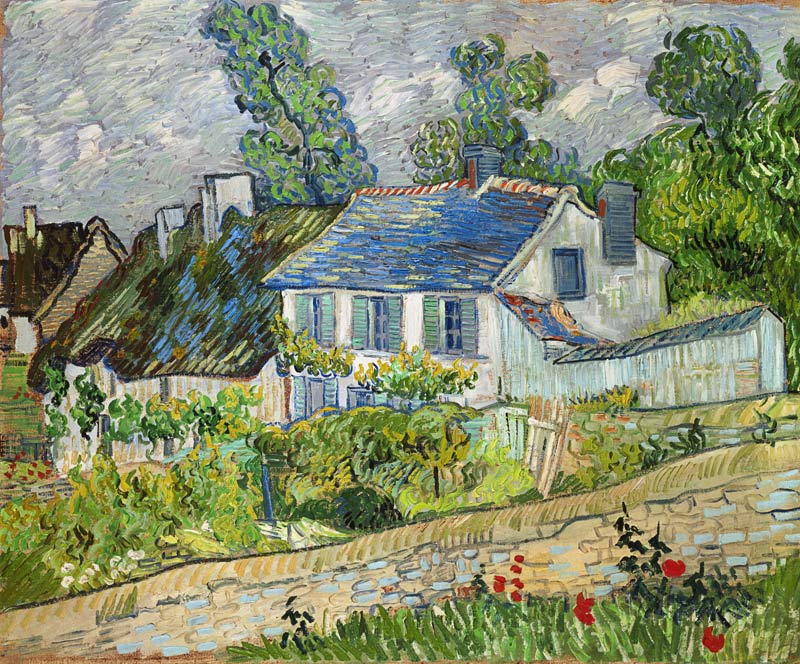 Houses in Auvers ll od Vincent van Gogh