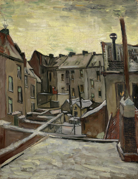 Houses seen from the back od Vincent van Gogh