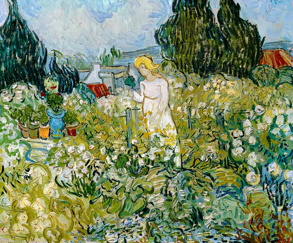 Marguerite Gachet in her garden od Vincent van Gogh