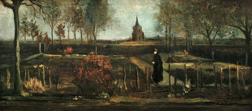 v.Gogh / Parish garden / 1884 od Vincent van Gogh