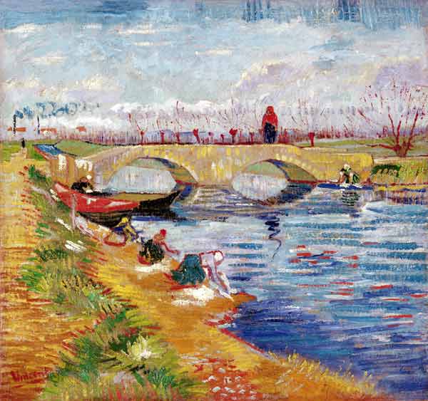 Pont de Gleize at Arles od Vincent van Gogh