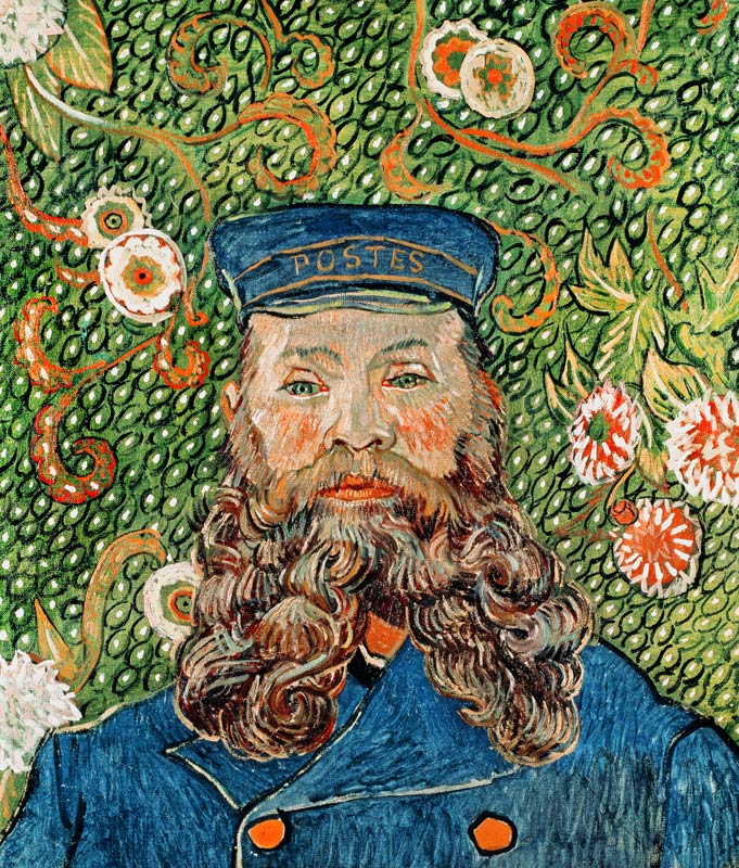 Portrait of the Postman Joseph Roulin od Vincent van Gogh