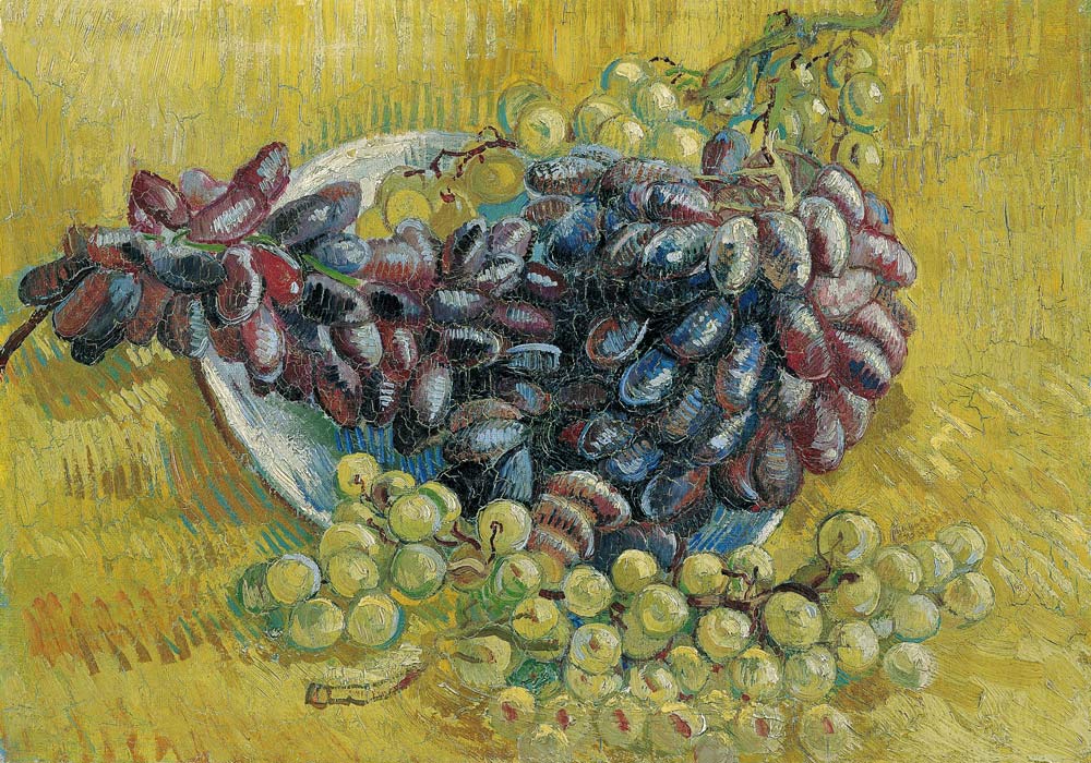 Still life with grapes od Vincent van Gogh
