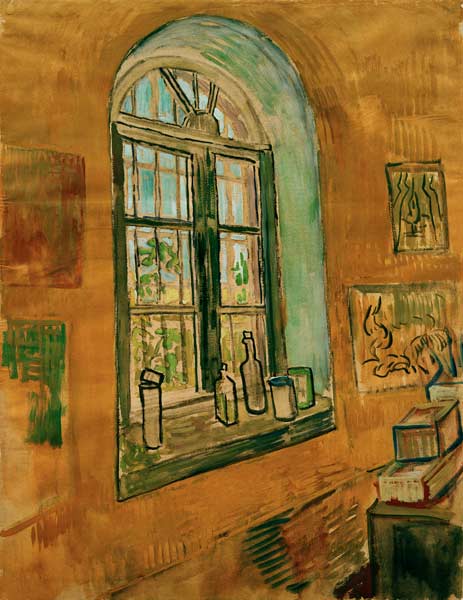 Van Gogh / Studio Window od Vincent van Gogh