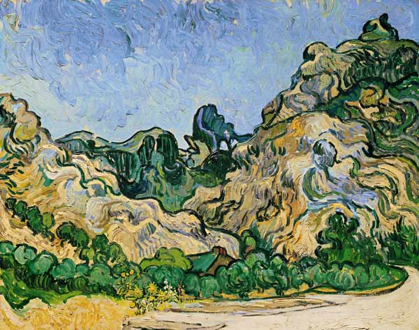The Alpilles od Vincent van Gogh