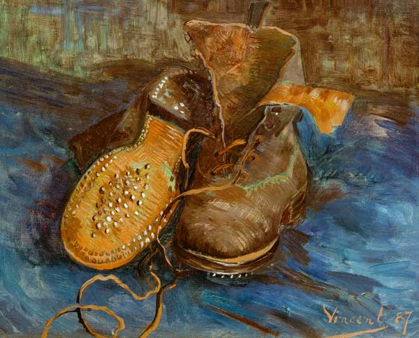 V.van Gogh / A Pair of Shoes / 1887 od Vincent van Gogh