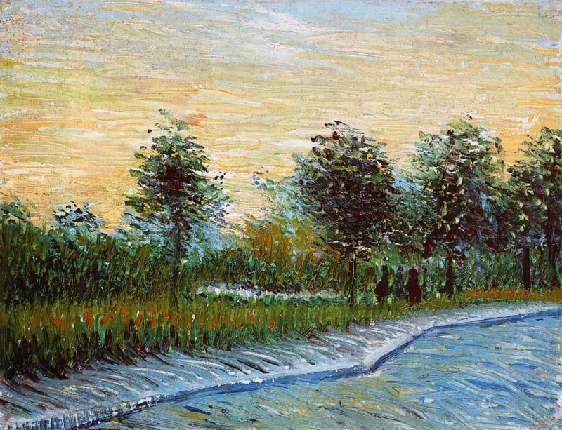 Way in the park Voyer this ' Argenson od Vincent van Gogh