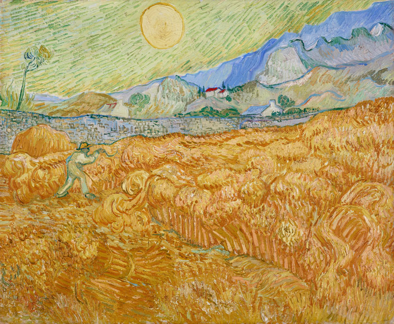 The Harvester od Vincent van Gogh