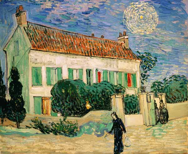 White House at Night od Vincent van Gogh