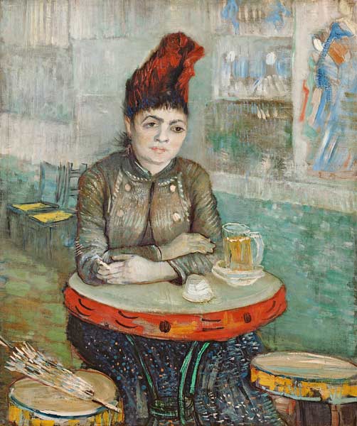 In the café. Agostina Segatori in Le tambourin od Vincent van Gogh