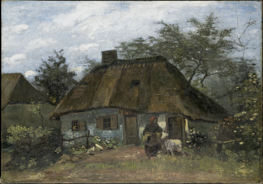 Farmhouse in Nuenen od Vincent van Gogh