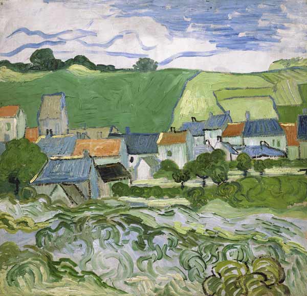 View of Auvers od Vincent van Gogh