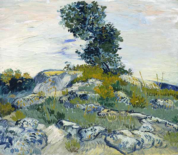 The Rocks od Vincent van Gogh