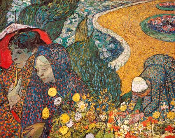 Ladies of Arles (Memories of the Garden at Etten) od Vincent van Gogh