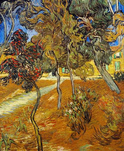 Garden of St. Paul's Hospital od Vincent van Gogh