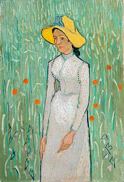 V.van Gogh, Girl in White /Paint./ 1890 od Vincent van Gogh