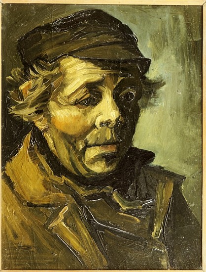 Head of a Peasant (Study for the Potato Eaters) 1885 od Vincent van Gogh