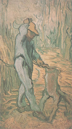 The woodcutter od Vincent van Gogh