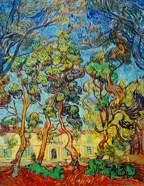 V.van Gogh, Hospital at Saint-Rémy od Vincent van Gogh