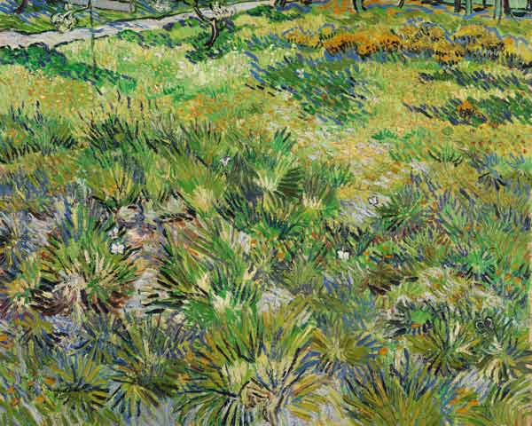 Long Grass with Butterflies od Vincent van Gogh