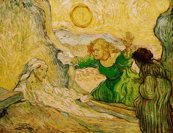 The Auferweckung of the Lazarus od Vincent van Gogh