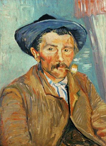 van Gogh / Man with pipe / 1888 od Vincent van Gogh