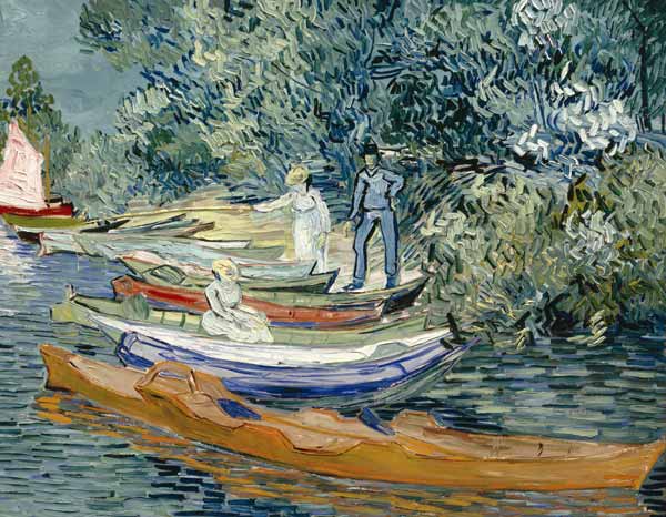 Bank of the Oise at Auvers od Vincent van Gogh