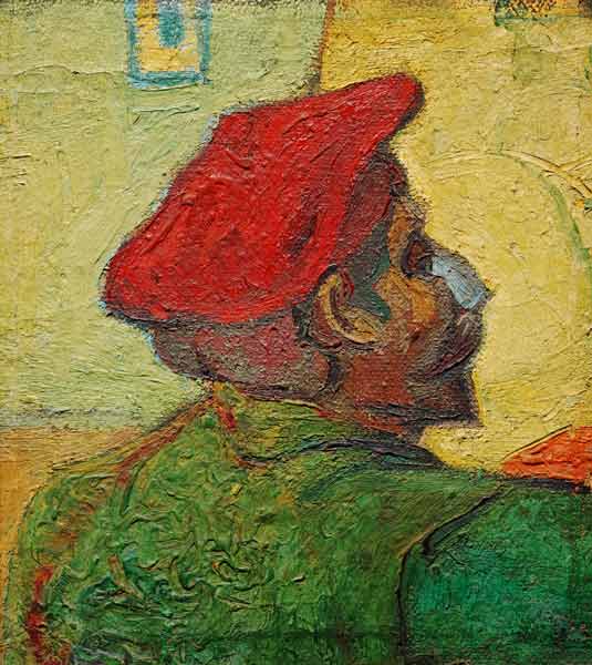 Paul Gauguin / Painting by van Gogh od Vincent van Gogh