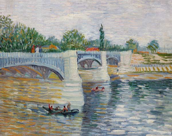 The his with the Pont de a La grandee od Vincent van Gogh