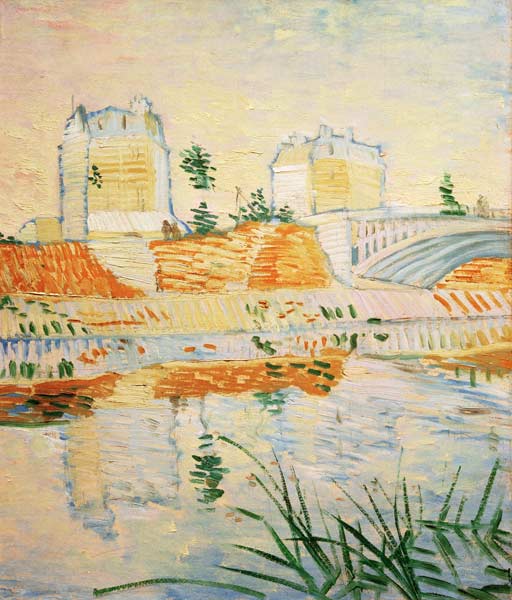 V.v.Gogh, Pont de Clichy /Paint./ 1887 od Vincent van Gogh