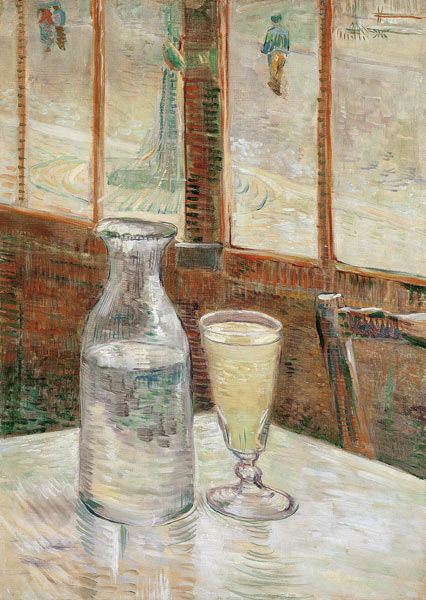 Still life with absinth od Vincent van Gogh