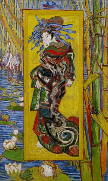 The Courtesan (after Eisen) od Vincent van Gogh