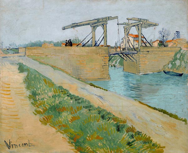 The Langlois bridge (Pont de Langlois) od Vincent van Gogh