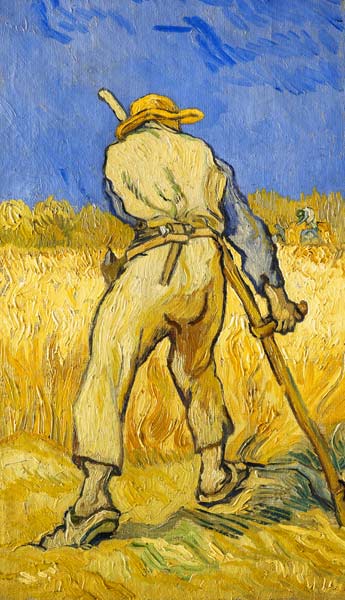 The reaper od Vincent van Gogh