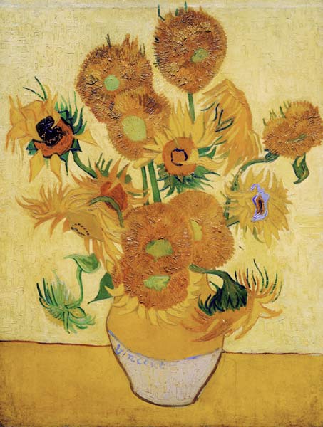 The Sunflowers od Vincent van Gogh